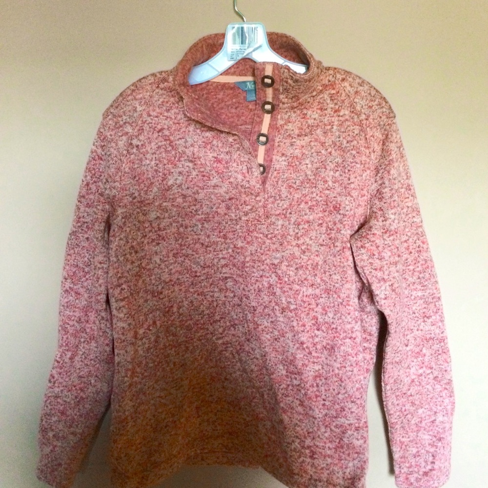 Natural Reflections Button up pullover